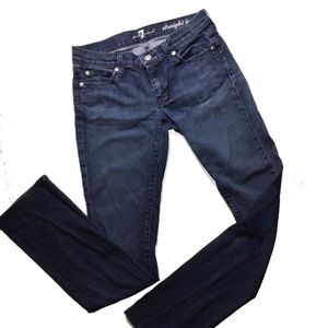 7 For All Mankind Straight Leg Jeans